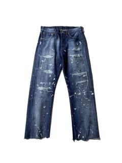 Levis 501 Damage Repair Denim Pants ʼW32L30