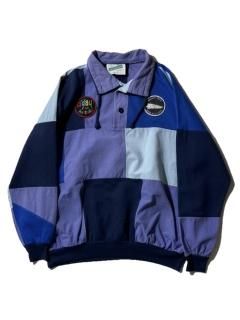 90's NEW ZEALAND Patchwork Pullover MADE IN NEW ZEALAND