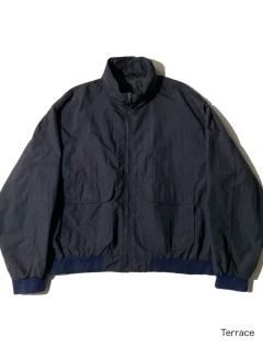90s Catalina Nylon Zip-up Jacket BLACK
