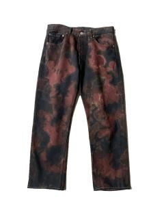 90's Levi's 501 Bleached Black Denim Pants MADE IN U.S.A. W31