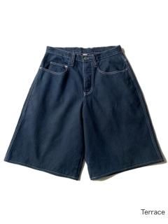 90's GRIND Wide Denim Short Pants MADE IN U.S.A. W33