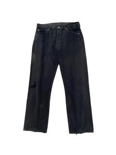 90's Euro Levi's 501 Black Denim Pants MADE IN SPAIN W31