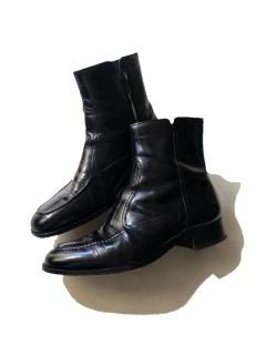 FLORSHEIM Side Zip Boots BLACK US 7 1/2 (26.5) 