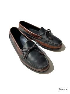 COLEHAAN Loafers BLACK/BROWN28.0〜28.5١