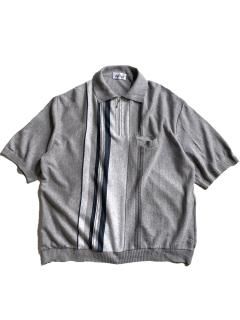 90's Afibel Half-zip Knit Polo