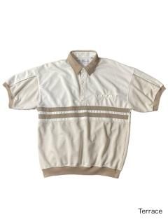 80's JUSTIN BLAKE Poly/Cotton Polo