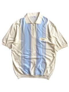 90's Euro Half-zip Cotton Knit Polo