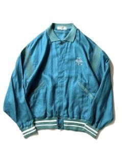 LANVIN Linen Design Jacket MARINE BLUE