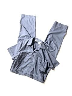 70's BIG MAC Cotton/Polyester S/S Jumpsuit CHARCOAL MADE IN U.S.A.