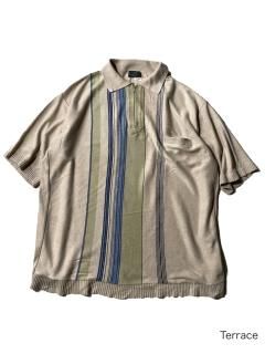 80's Euro Half-zip Cotton/Acrylic Knit Polo
