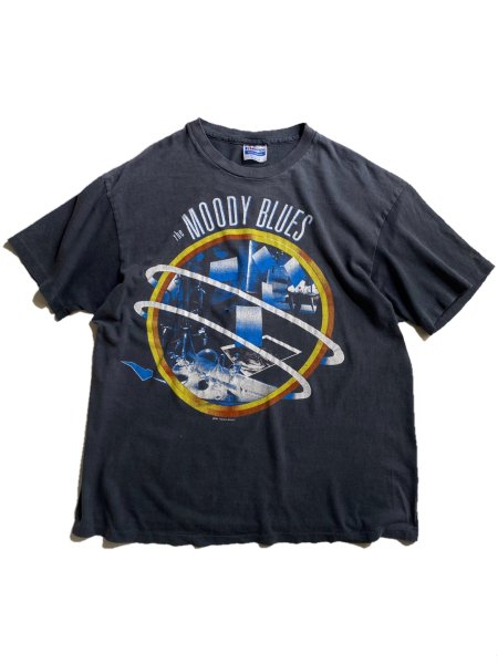 80's THE MOODY BLUES T-shirt XL MADE IN U.S.A. - Lemontea Online Shop