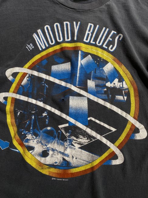 80's THE MOODY BLUES T-shirt XL MADE IN U.S.A. - Lemontea Online Shop