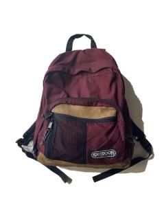 OUTDOOR CORDURA Nylon Backpack BURGUNDY