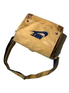 90's NIKE Cotton Twill Messenger Bag 