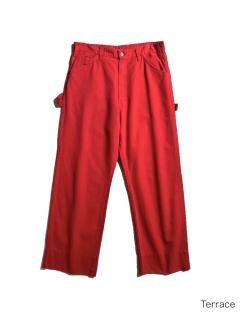 70s Dickies Painter Pants RED MADE IN U.S.A. ʼW32L28