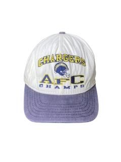 90's CHARGERS 6panel 2tone Cap MADE IN U.S.A.