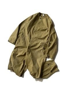 80's Euro Cotton Canvas Jumpsuit