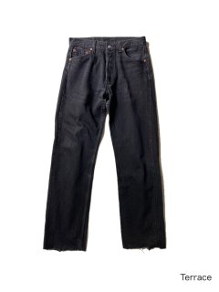 90's Levi's 501 Black Denim Pants MADE IN U.S.A. (実寸W30 L30)