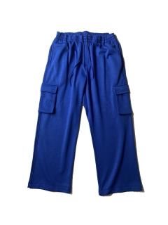 90's Jersey Cargo Pants BLUE