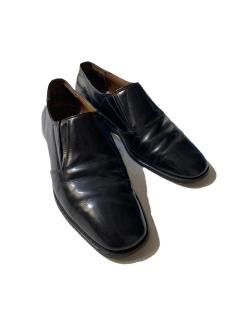 Plain Toe Loafers BLACK (27.5)