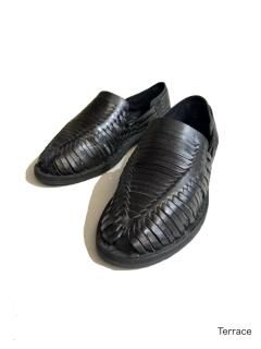 CHAMULA Leather Sandale BLACK26١