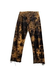 80's Levi's 615 Bleached Black Denim Pants ( W32 L30)