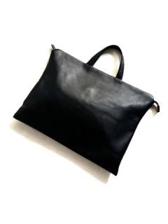 Leather Tote Bag BLACK