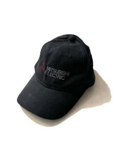 MITSUBISHI ELECTRIC 6panel Cap BLACK
