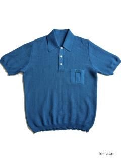 80's Euro Acrylic Summer Knit Polo