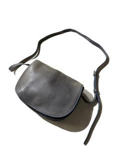 L.L.BEAN SIGNATURE Leather Shoulder Bag SMOKY BLUE