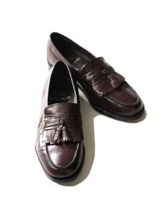 NUNN BUSH Quilt Tassel Loafers REDDISH BROWN 8M (26.5)