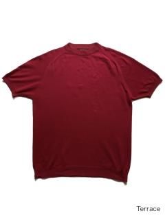 70's PURITAN Ban-lon Mock-neck Knit Tee