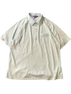 80's ARROW Cotton/Poly Summer Knit Polo TIFFANY BLUE