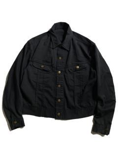 70's LEE Garment Dye 100-J WESTERNER BLACK