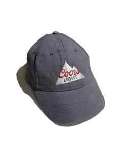 Coors LIGHT 6panel Cap CHARCOAL