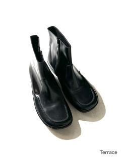 PATRICK COX Square-toe Zip-up Boots (27) MADE IN ITALY