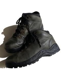 HI-TEC Leather Trekking Boots MOSS GREEN (26.5〜27.0)