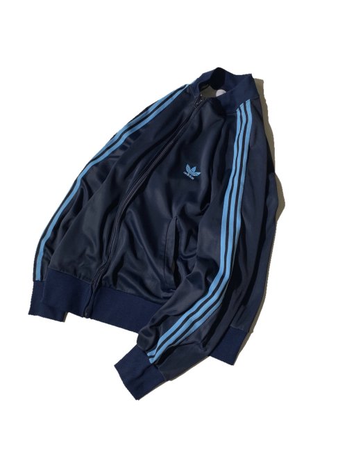 navy blue adidas windbreaker