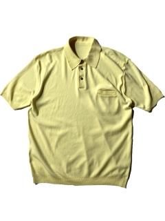 70〜80's Ban-lon Knit Polo LEMON YELLOW