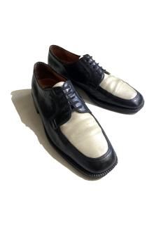BRASSBOOT 2tone U-tip Leather Shoes MADE IN SPAIN 9 1/2 (27.5)