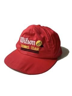 Wilson TENNIS TEAM 6panel Nylon Cap RED