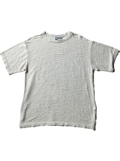 90's BASIL Acetate/Nylon T-shirt MADE IN U.S.A.
