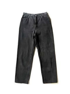 LANDS' END Black Denim Pants (W32 L30)