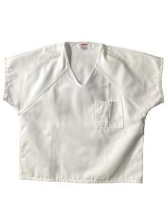 Bob Baker Genuine Prisoner Uniform (Suit) S/S Shirt WITHE ̤  L