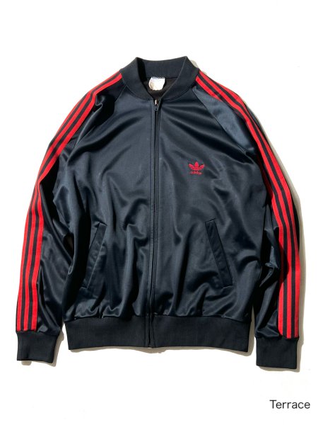 80's adidas ATP Track Jacket BLACK/RED L - Lemontea Online Shop