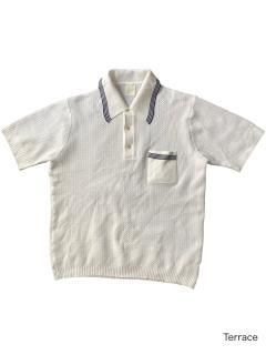 80's Euro Acrylic Summer Knit Polo