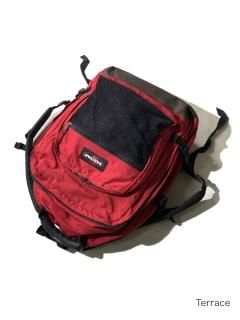 EASTPAK Nylon/Leather Backpack