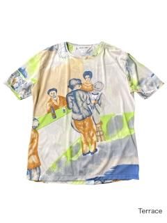 80's VAN HEUSEN See-through Tee