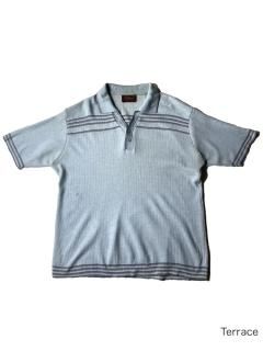 80's Acrylic Summer Knit Polo