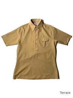 70's Polyester Pullover Polo Shirt